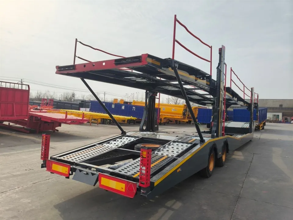Vehicle Transport Semi-trailer